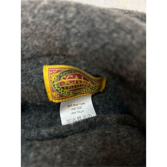 Scala wool gray women’s bucket hat - Picture 5 of 5